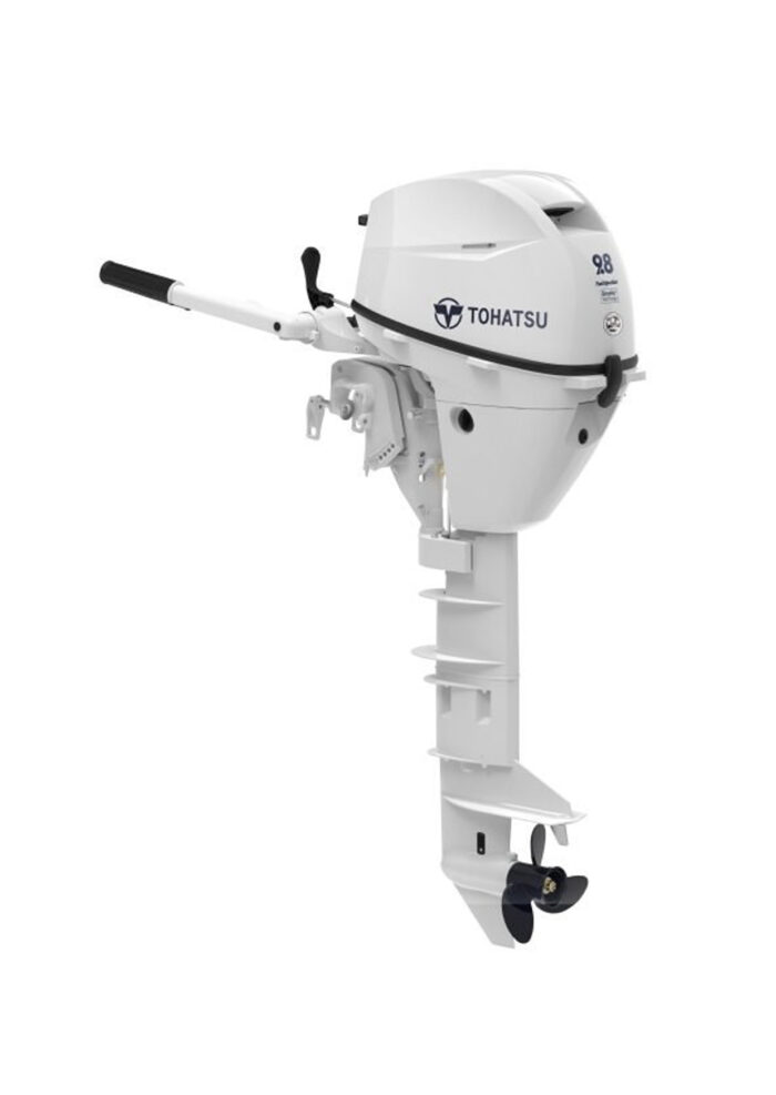 2024 Tohatsu 9.8 HP MFS9.8CWEFUL Outboard Motor - Image 1