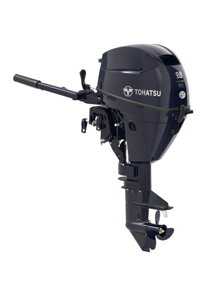2024 Tohatsu 9.8 HP MFS9.8CS Outboard Motor - Image 1