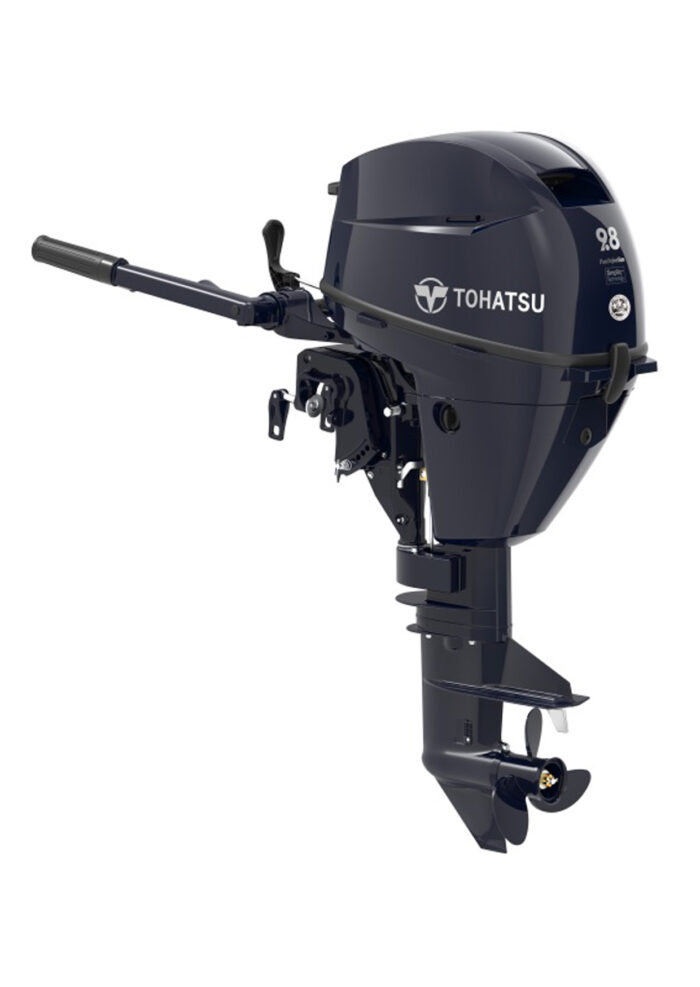 2024 Tohatsu 9.8 HP MFS9.8CL Outboard Motor - Image 1