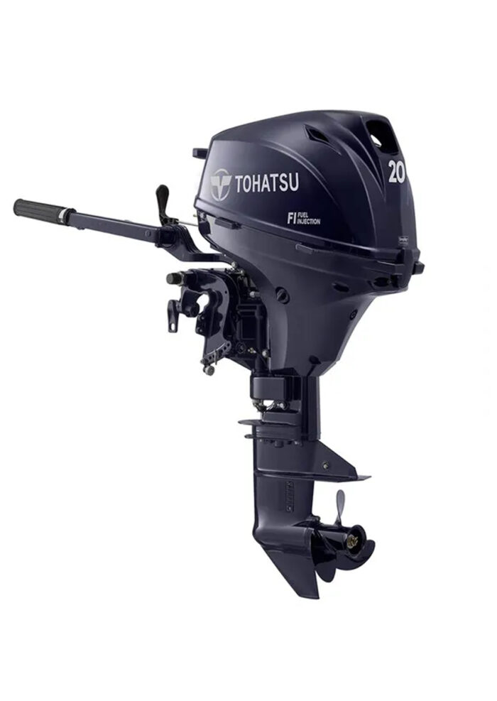 2024 Tohatsu 20 HP MFS20ES Outboard Motor - Image 1